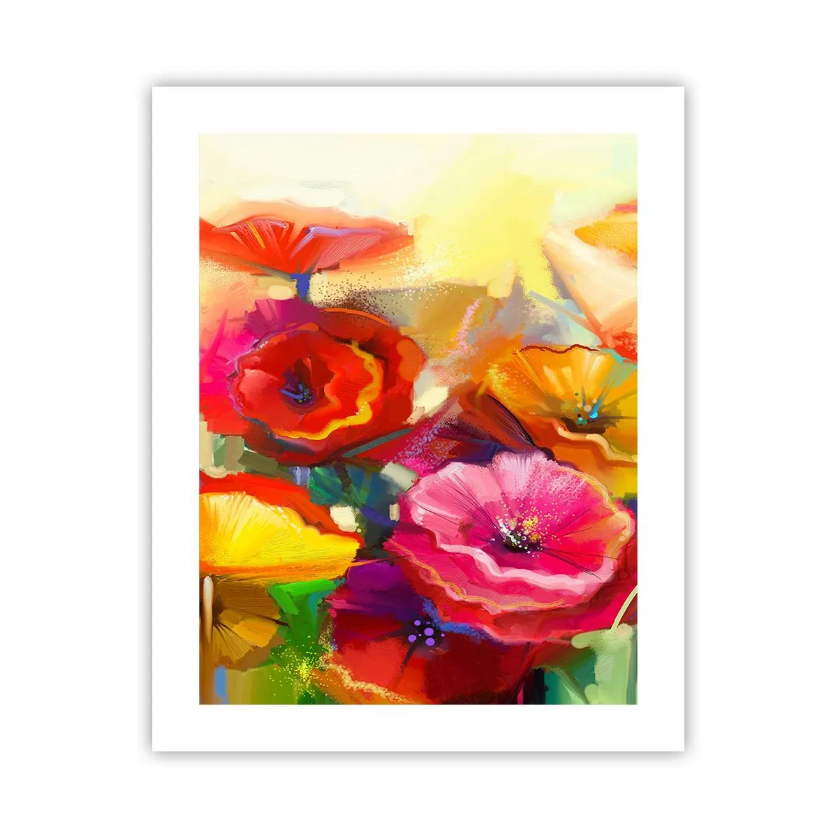 Affisch - Inte bara rött - 40x50 cm