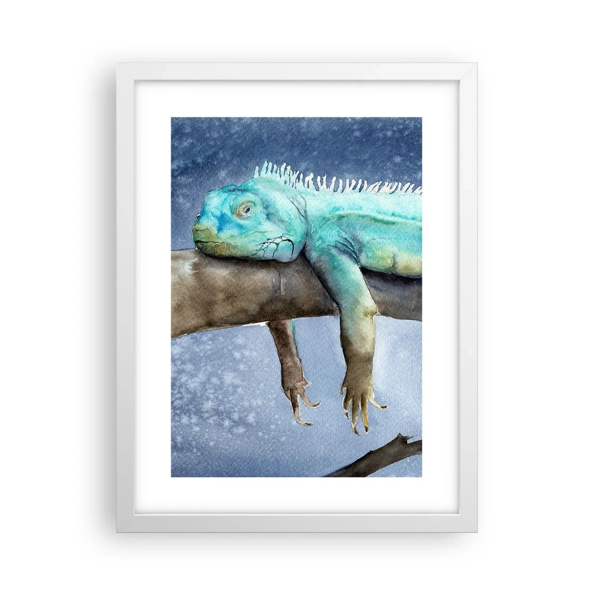 Affisch i vit ram - Det är bra! - 30x40 cm