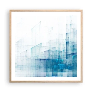 Affisch i ram av ljusek - Hur utrymmet blev till - 60x60 cm