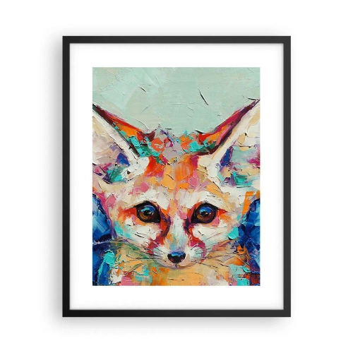 Affisch i svart ram - Är ni redo för mig? - 40x50 cm