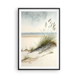 Affisch i svart ram - Smekta av vinden - 61x91 cm