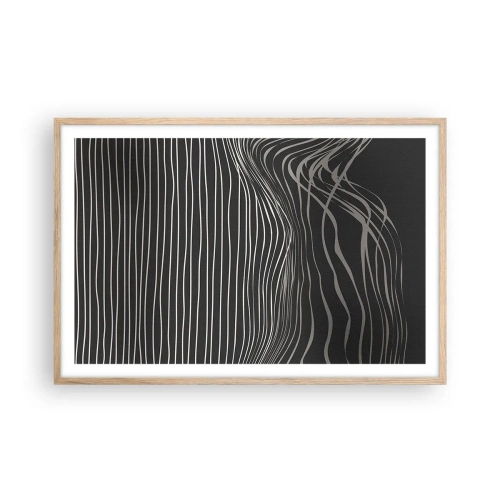 Affisch i ram av ljusek - Rytm och accent - 91x61 cm