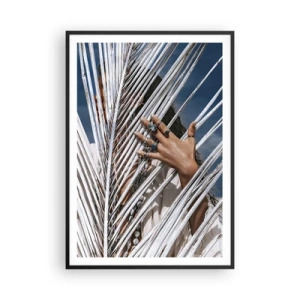 Affisch i svart ram - Schamanens flickvän? - 70x100 cm