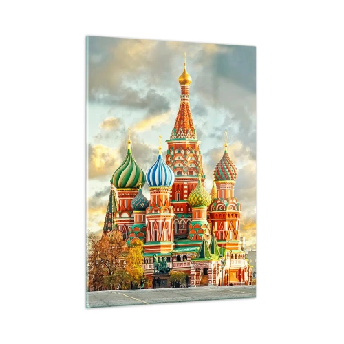 Glastavla - Bild på glas - Även Disney skulle inte komma på det - 50x70 cm