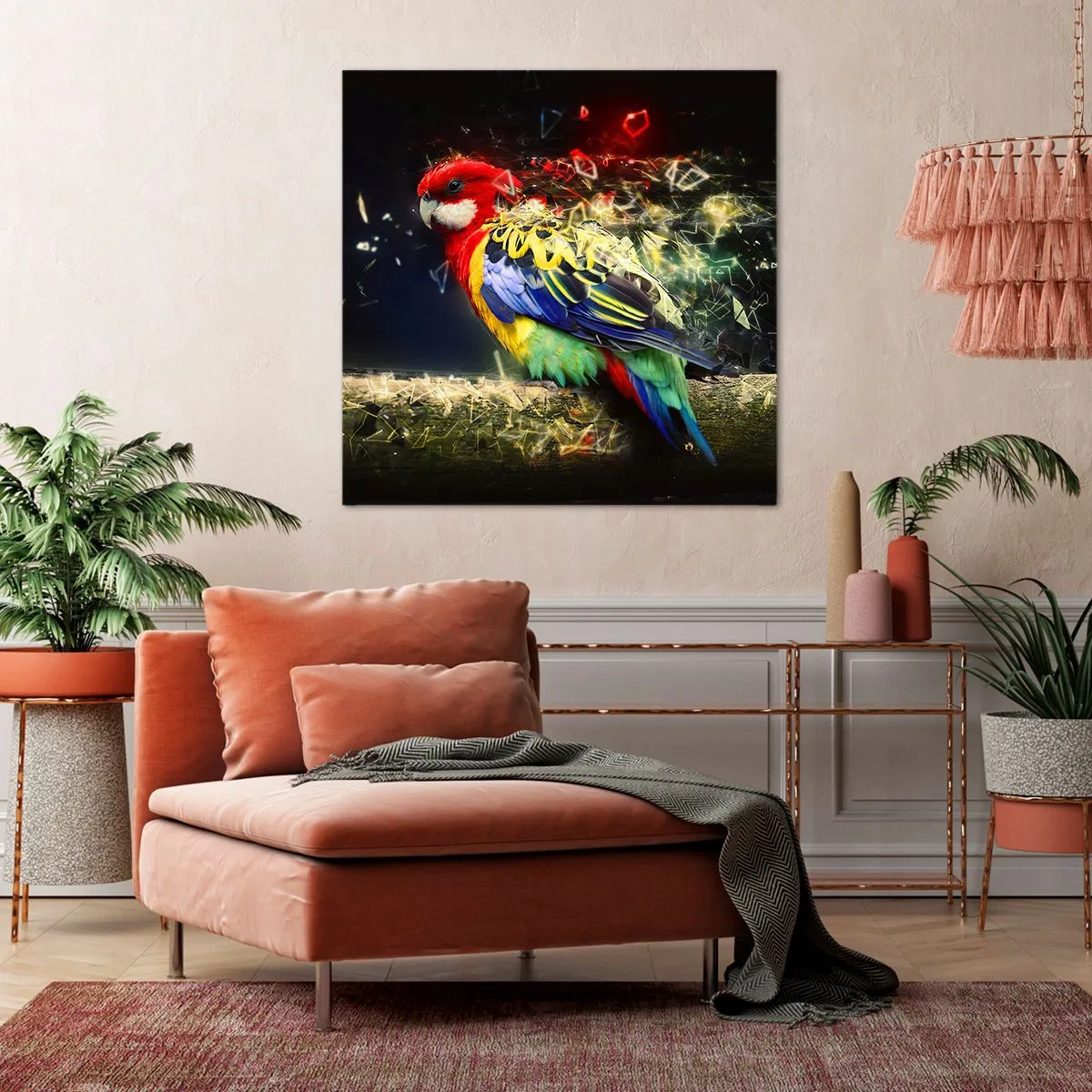 Canvastavla - Bild på duk - Skenets bud - 40x40 cm