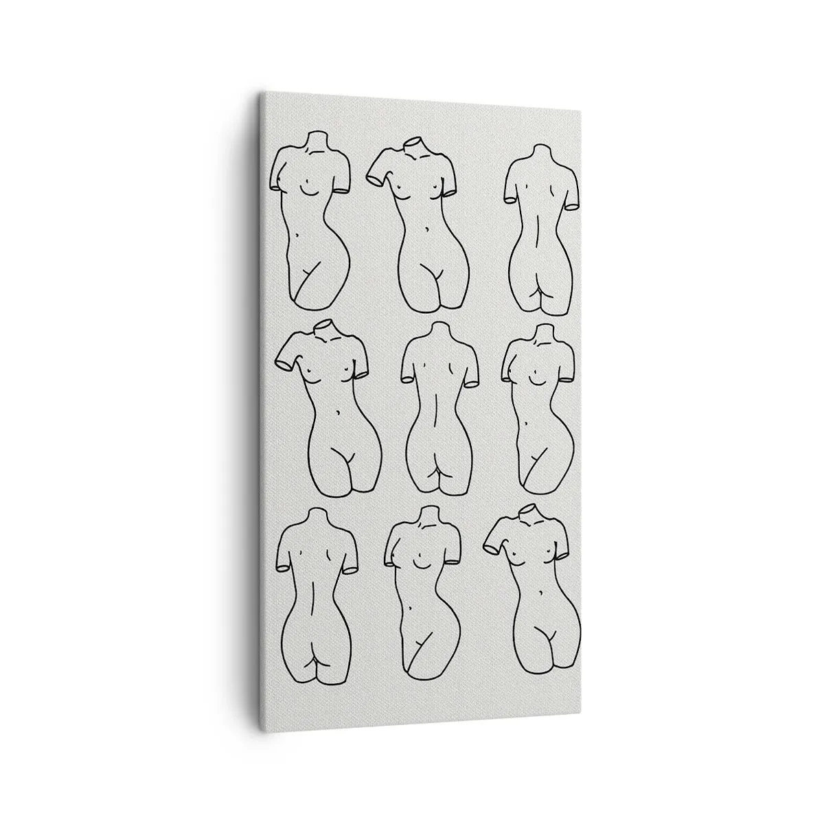 Canvastavla - Bild på duk - Endast Venus - 45x80 cm