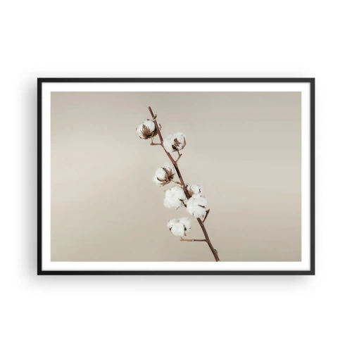 Affisch i svart ram - Hos mjukhetens källa - 100x70 cm