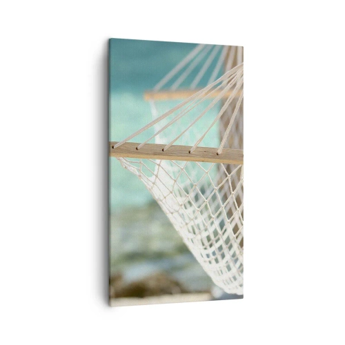 Canvastavla - Bild på duk - Avkopplingstid - 45x80 cm