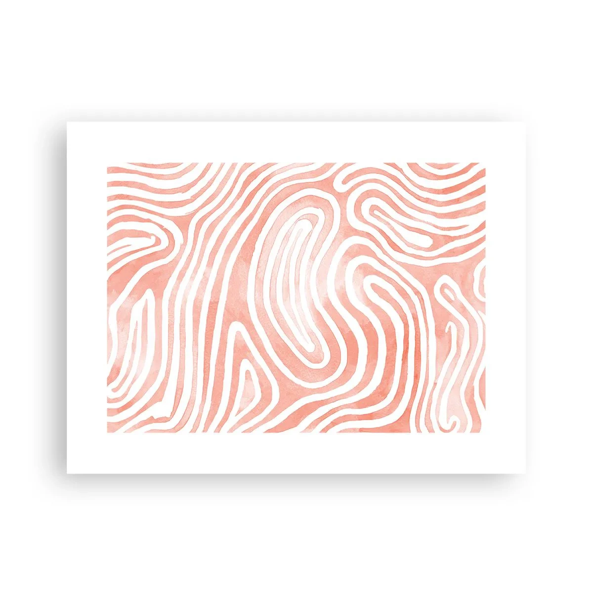 Affisch - I en labyrint av koraller - 40x30 cm