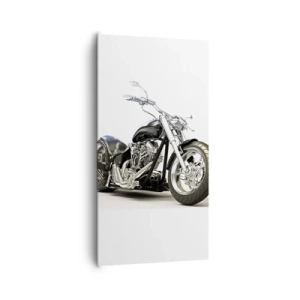 Canvastavla - Bild på duk - Kraft med karaktär - 65x120 cm