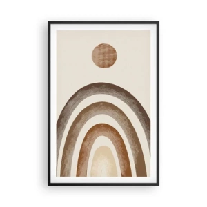 Affisch i svart ram - I den avlägsna galaxen - 61x91 cm