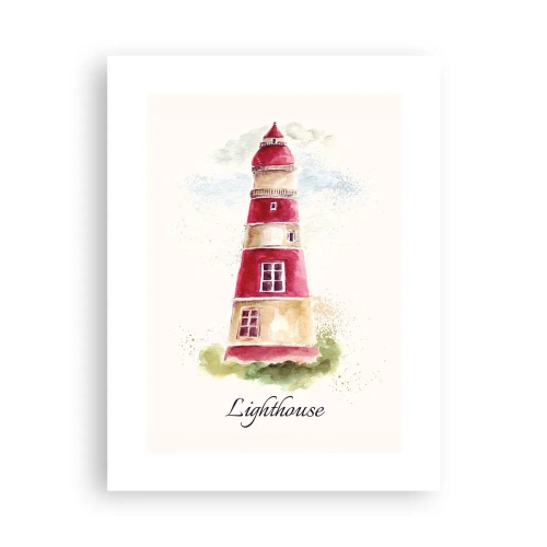 Affisch - Det är alltid något väder - 30x40 cm