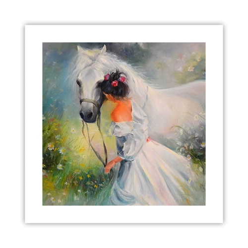 Affisch - Ur en vacker dröm - 40x40 cm