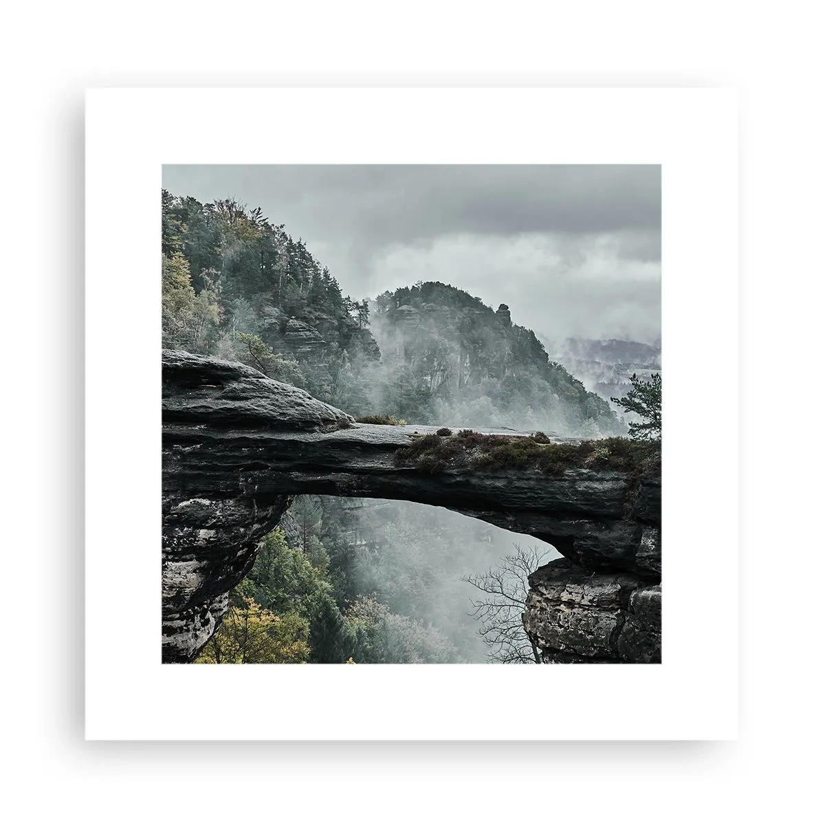 Affisch - Äventyret är på väg att börja - 30x30 cm