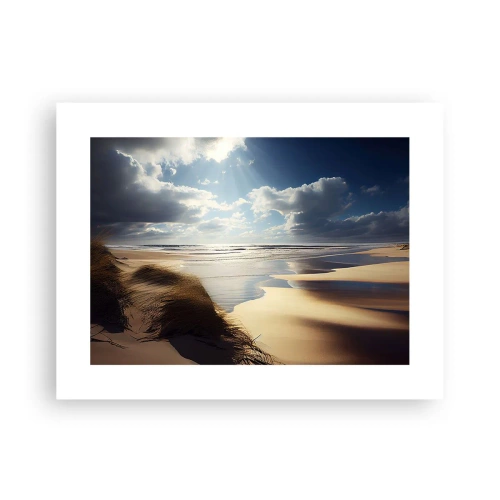 Affisch - Strand, vild strand - 40x30 cm
