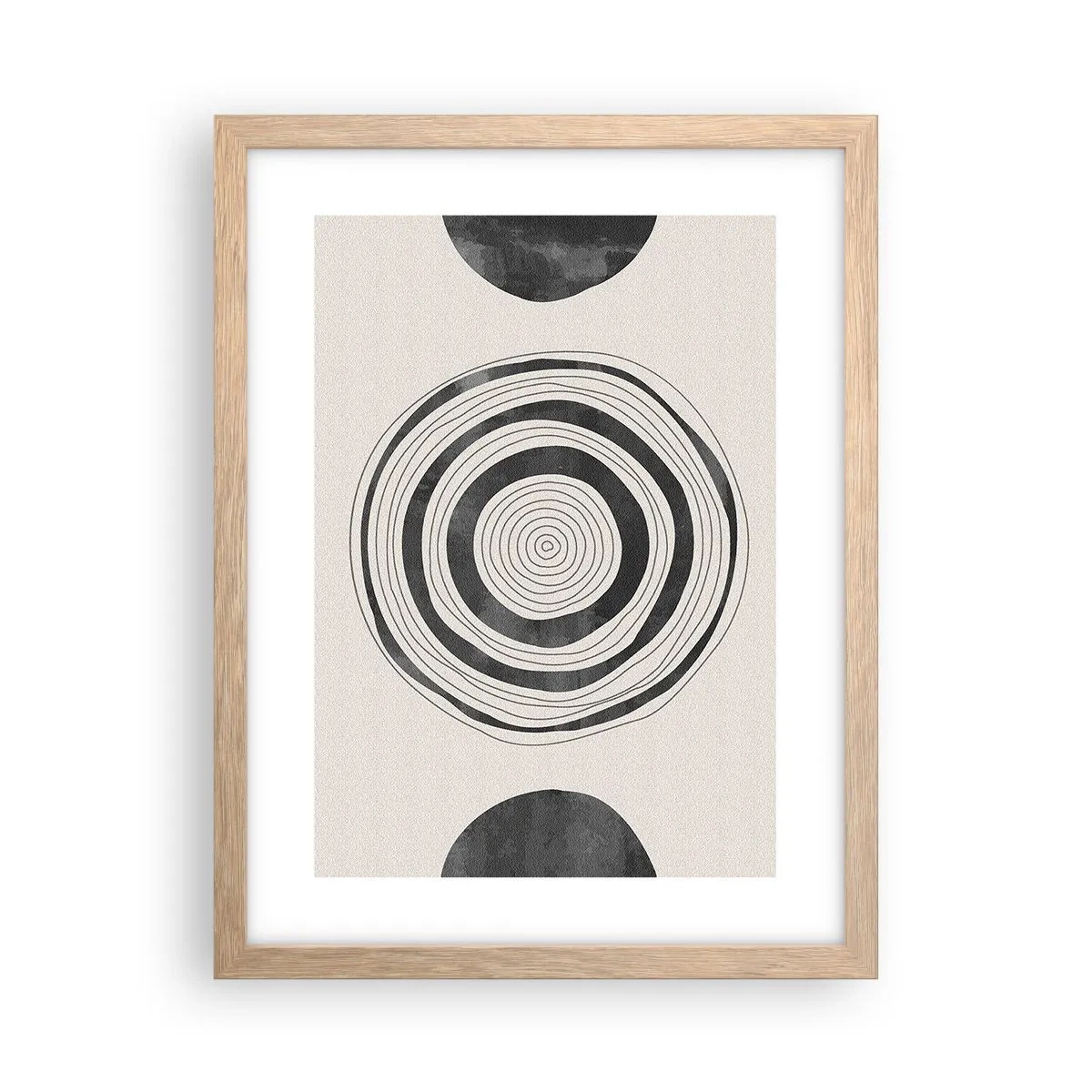 Affisch i ram av ljusek - De viktiga sakerna däremellan - 30x40 cm