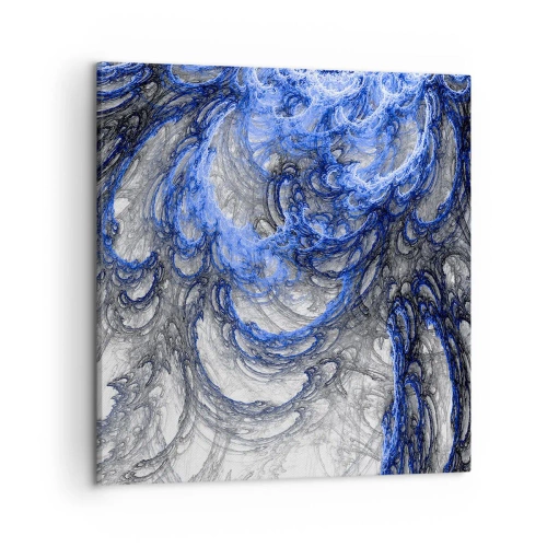 Canvastavla - Bild på duk - Vågens födsel - 50x50 cm