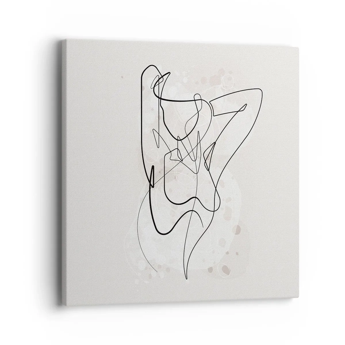 Canvastavla - Bild på duk - Konsten att förföra - 40x40 cm