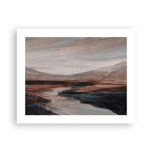 Affisch - Fridfull dal - 50x40 cm