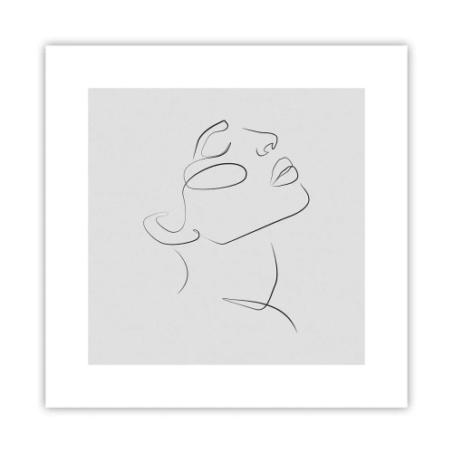 Affisch - Drömmens meander - 30x30 cm