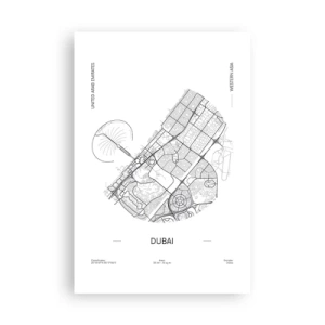 Affisch - Dubais anatomi - 61x91 cm