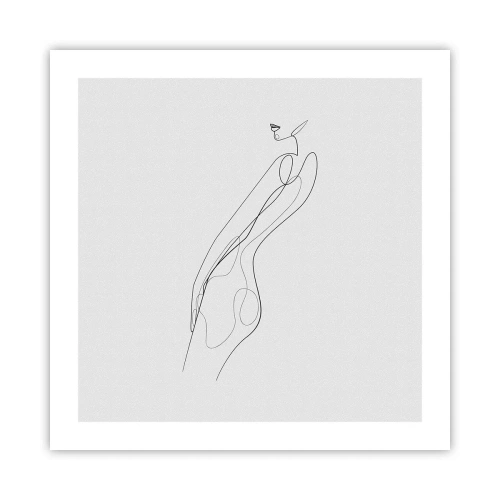 Affisch - Bara en utfästelse - 50x50 cm