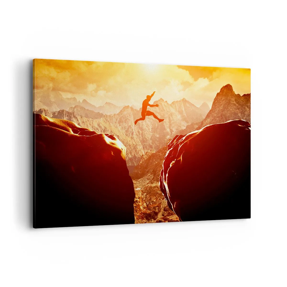 Canvastavla - Bild på duk - Passera gränser - 120x80 cm