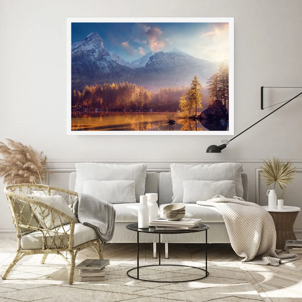 Affisch - I berg och dalar - 100x70 cm