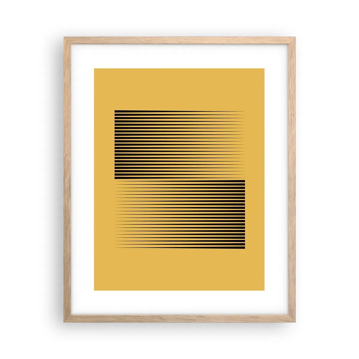 Affisch i ram av ljusek - Motsatsernas kvadrat - 40x50 cm