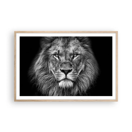 Affisch i ram av ljusek - I kröningskläder - 91x61 cm