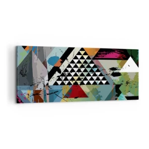 Canvastavla - Bild på duk - Det är så enkelt - 100x40 cm