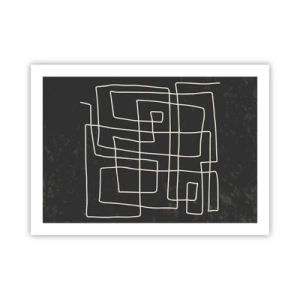 Affisch - Inte så enkelt - 70x50 cm