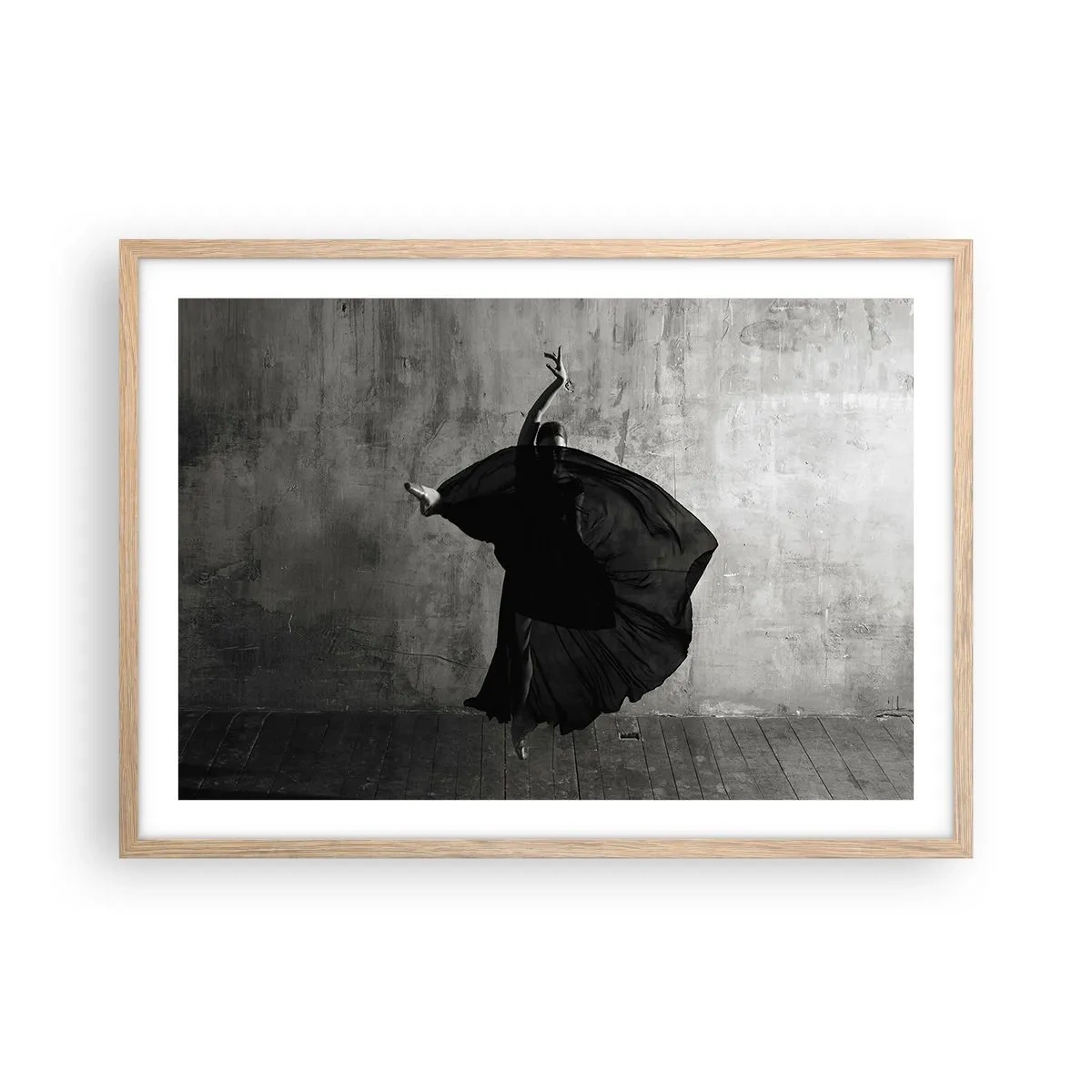 Affisch i ram av ljusek - Full av passion - 70x50 cm