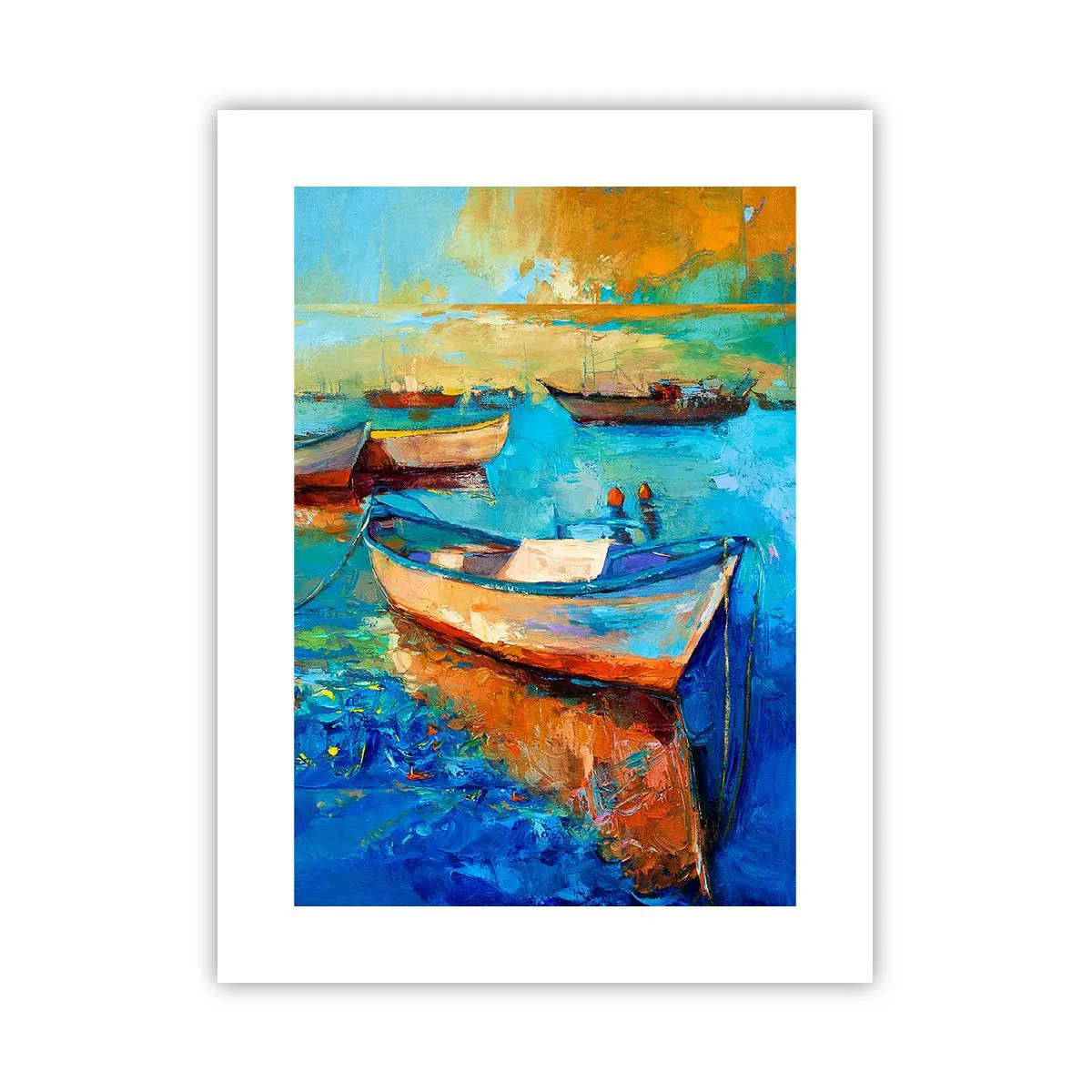 Affisch - I en sydlig vik - 30x40 cm