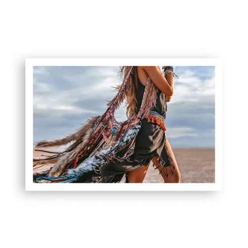 Affisch - Shamanens flicka - 91x61 cm