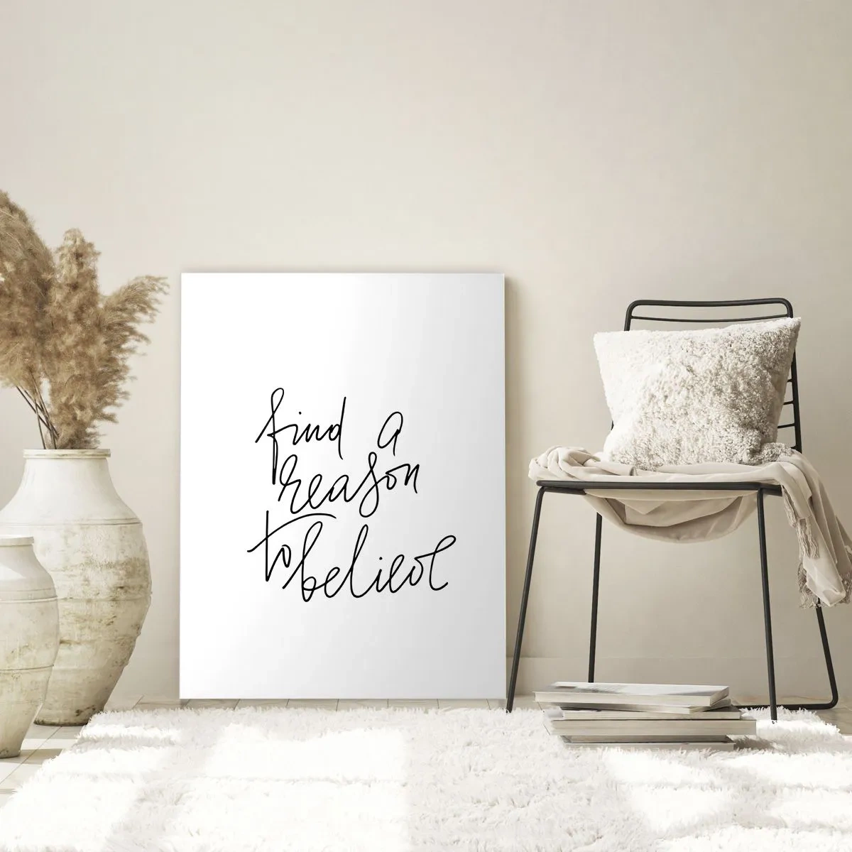 Glastavla - Bild på glas - Det är möjligt - 80x120 cm