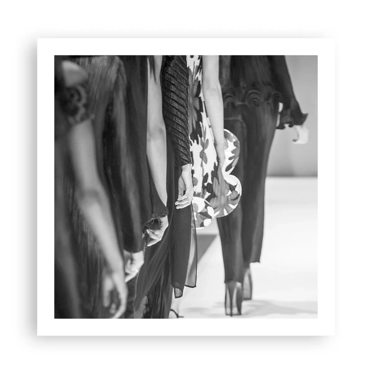 Affisch - En elegant parad - 60x60 cm