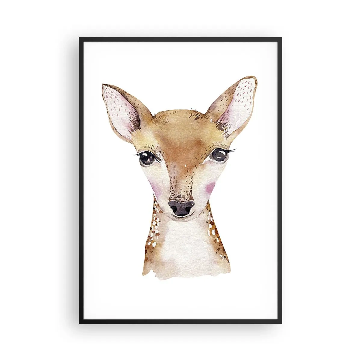 Affisch i svart ram - Oskuldens natur - 70x100 cm