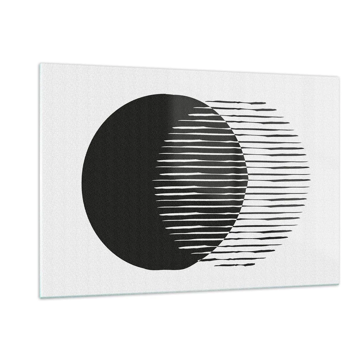 Glastavla - Bild på glas - Hans alter ego - 120x80 cm