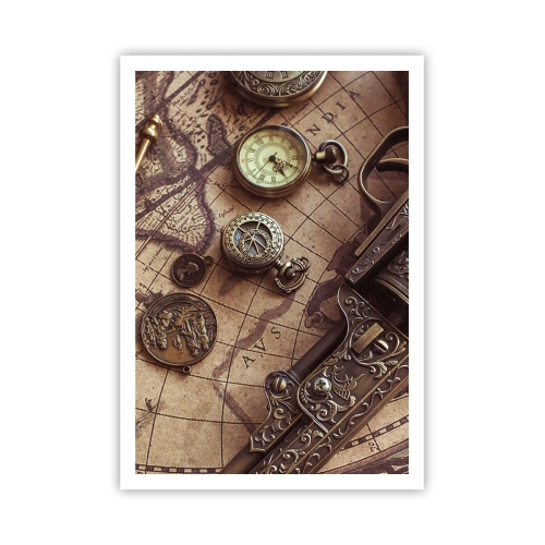 Affisch - Äventyret kallar - 70x100 cm