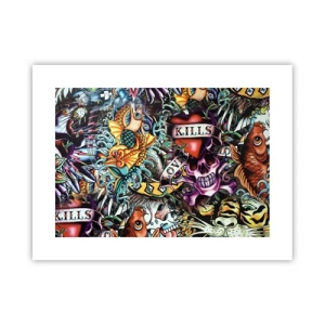 Affisch - Tatuerarens dröm - 40x30 cm