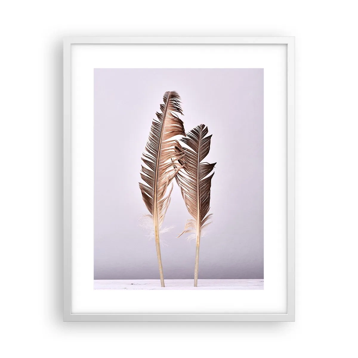 Affisch i vit ram - Mot intet - 40x50 cm