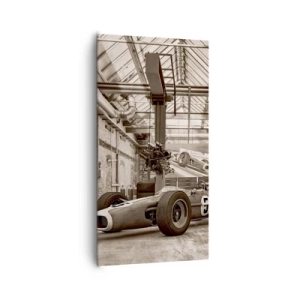 Canvastavla - Bild på duk - Segrarens vila - 65x120 cm