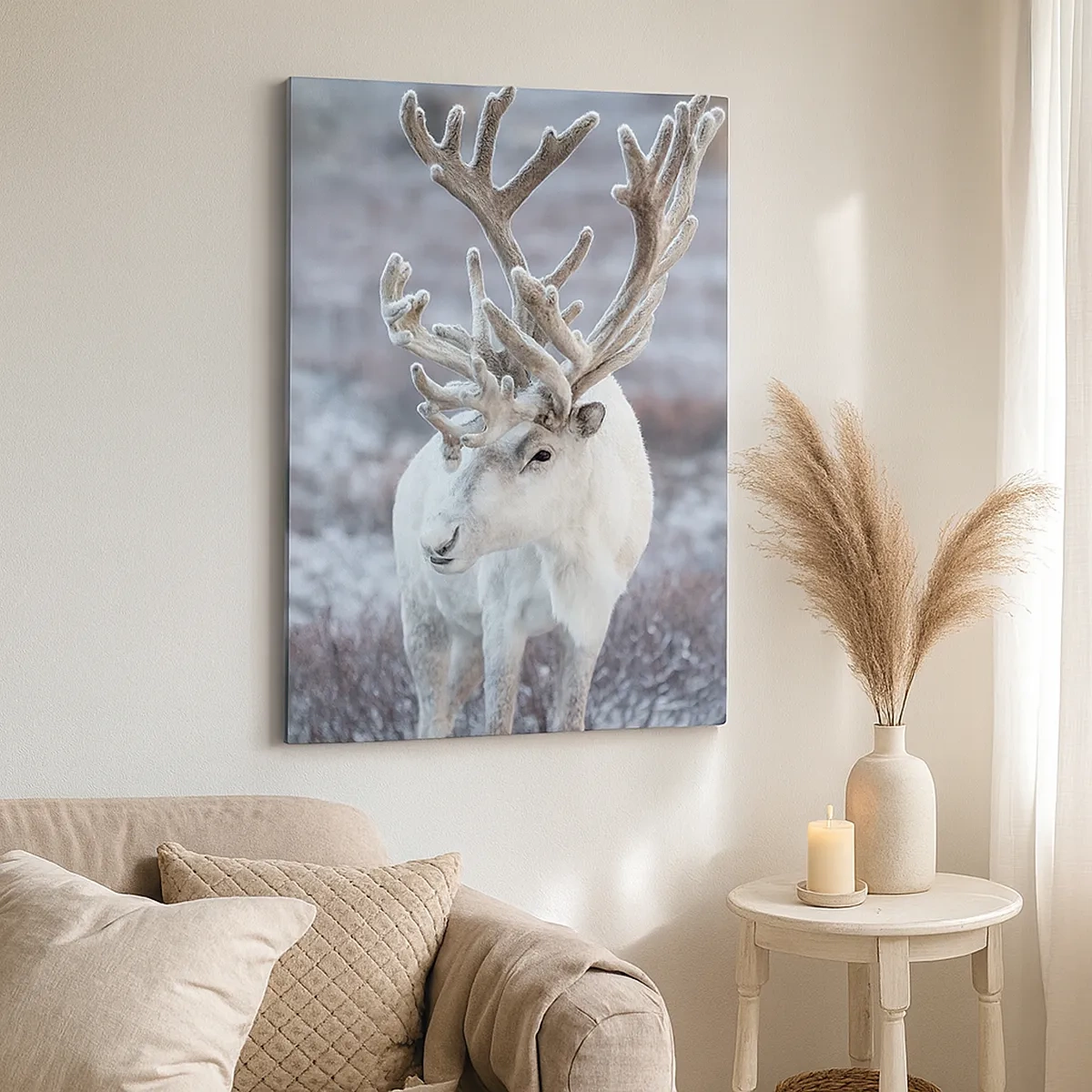 Canvastavla - Bild på duk - Porträtt i solsken - 50x70 cm