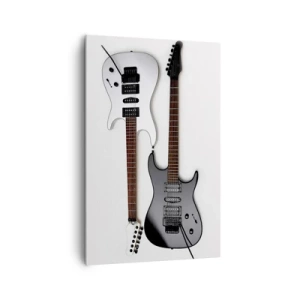 Canvastavla - Bild på duk - Formens harmoni - 80x120 cm