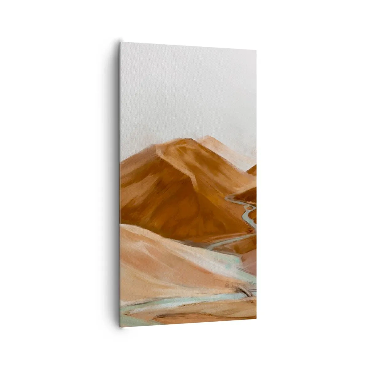 Canvastavla - Bild på duk - Till källan - 65x120 cm