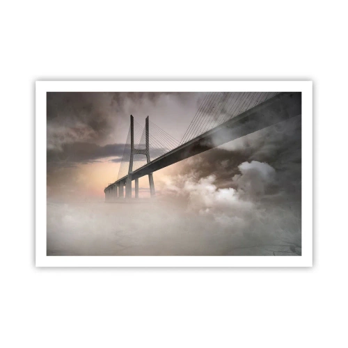 Affisch - Vid en flod som inte finns - 91x61 cm