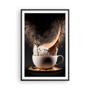 Affisch i svart ram - Smakexplosion - 61x91 cm