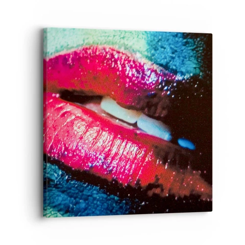 Canvastavla - Bild på duk - Sensuella och oroväckande - 30x30 cm