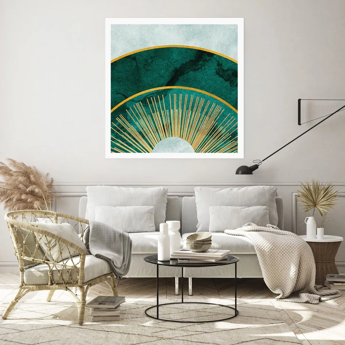 Affisch - Ett annorlunda solsystem - 60x60 cm